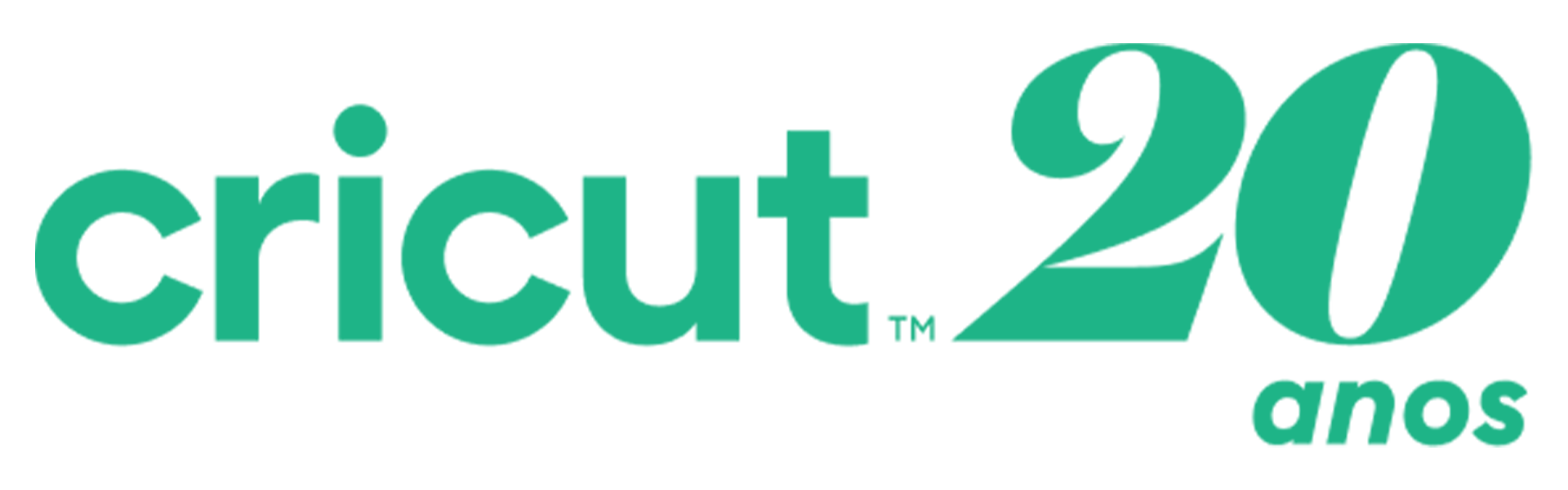 logo cricut 20 anos